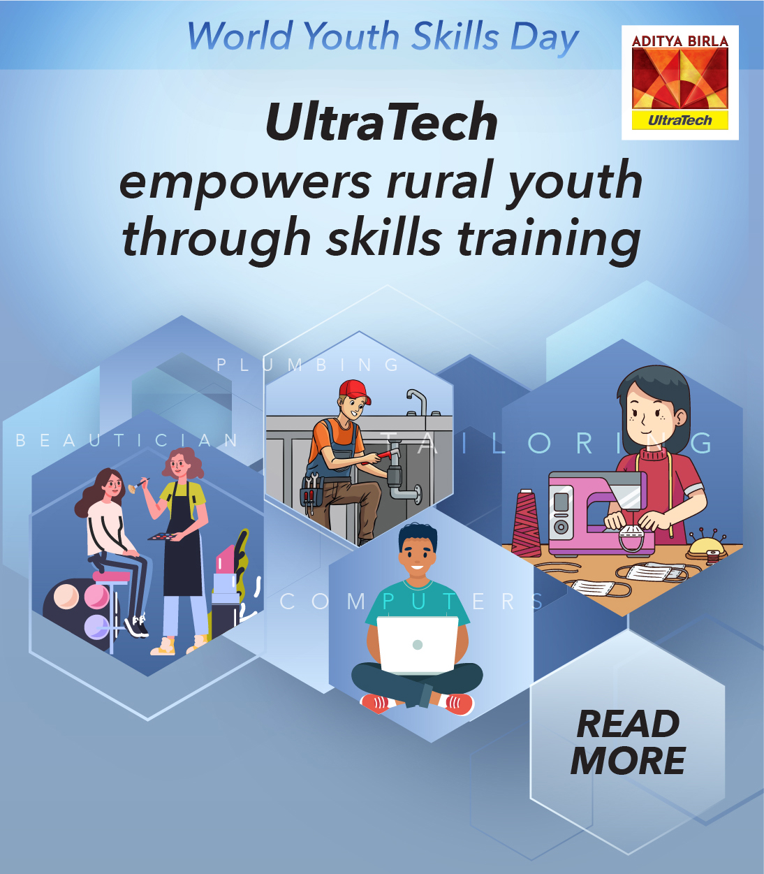 UltraTech empowers rural youth through skill training