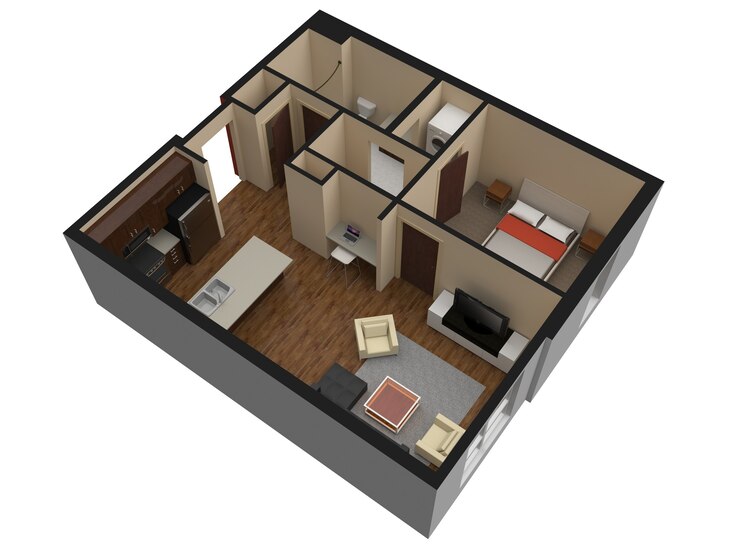 Upto 1000 sq ft