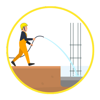 Building Foundation for New Home