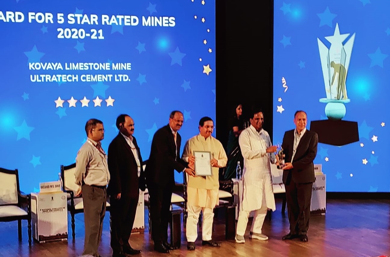 10 UltraTech mines awarded 5-Star rating for sustainable mine management