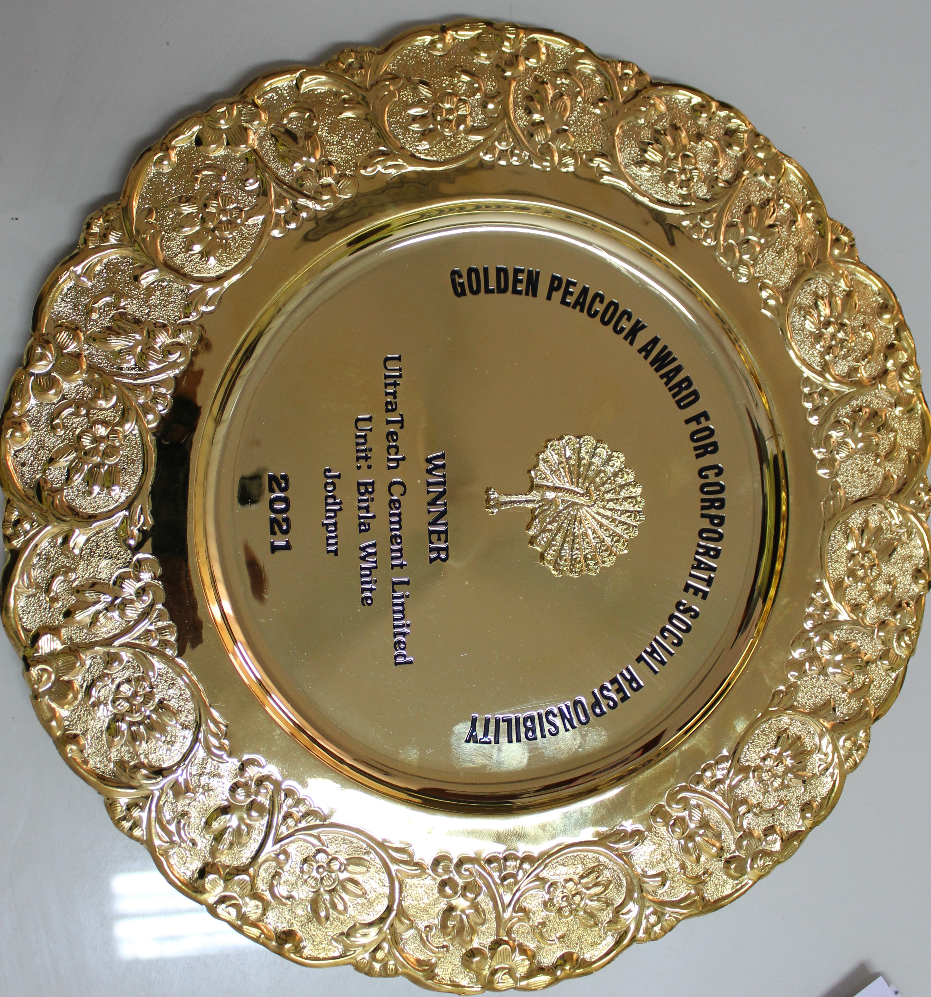 Birla White's Project Pragya wins Golden Peacock Award 2021