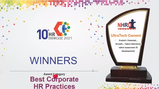 UltraTech wins Best Corporate HR practices Award at NHRD event