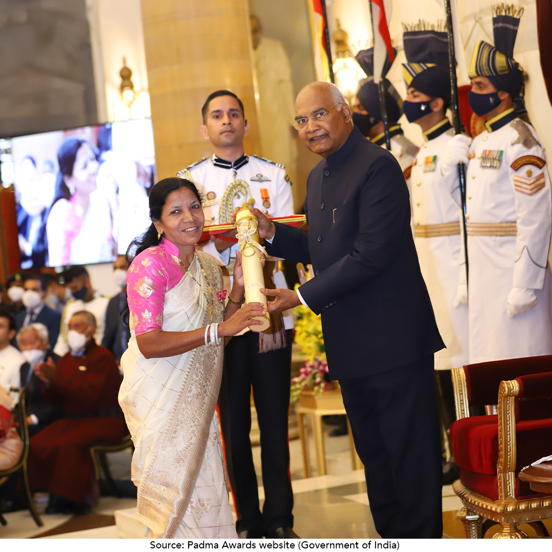 Ramilaben Padma Shree Award