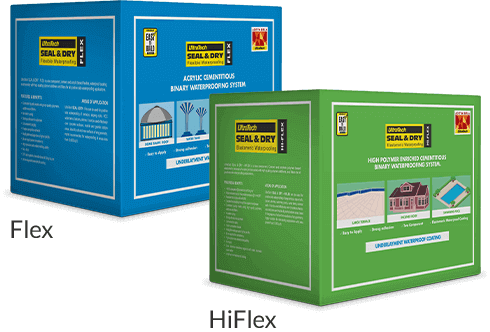 Flex & Hi Flex: Best Waterproofing for Terrace by UltraTech