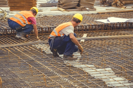 Foundation, core walls of buildings