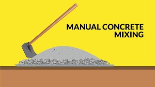 Manual Concrete Mixing | How to Mix Concrete by Hand | #BaatGharki | English | UltraTech Cement