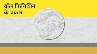 वॉल फिनिशिंग के प्रकार | Types Of Wall Finishing