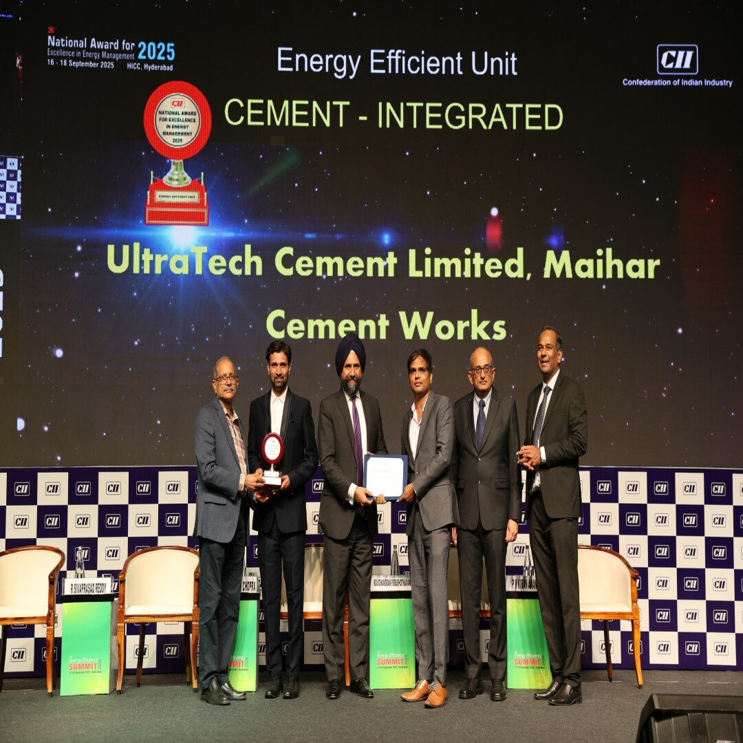 UltraTech’s Units Shine Bright at the CII National Awards for Excellence in Energy Management
