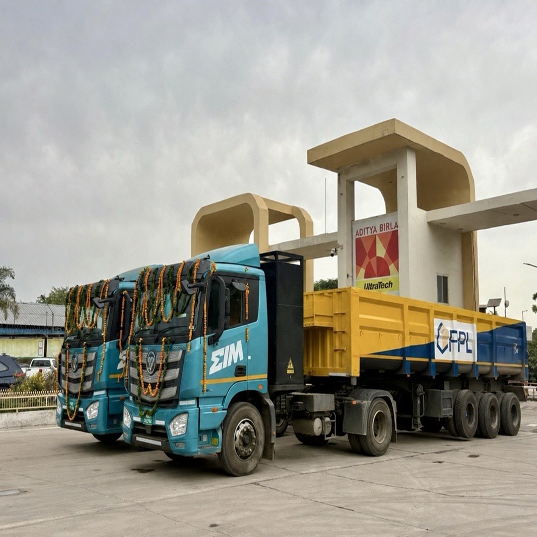 UltraTech deploys 45 electric heavy-duty trucks for clinker transportation in northern India