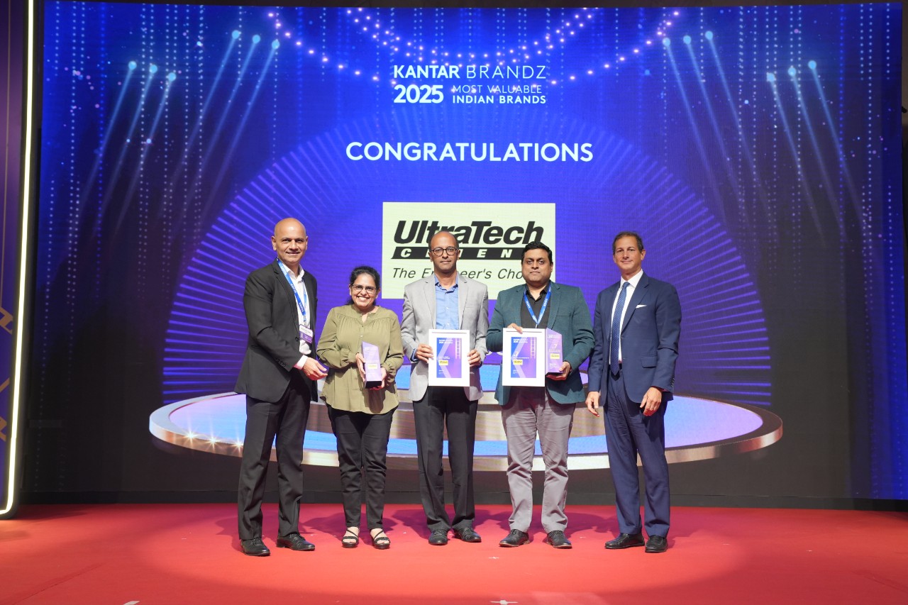 UltraTech Named India’s 7th Most Valuable Brand in Kantar BrandZ 2025 Rankings
