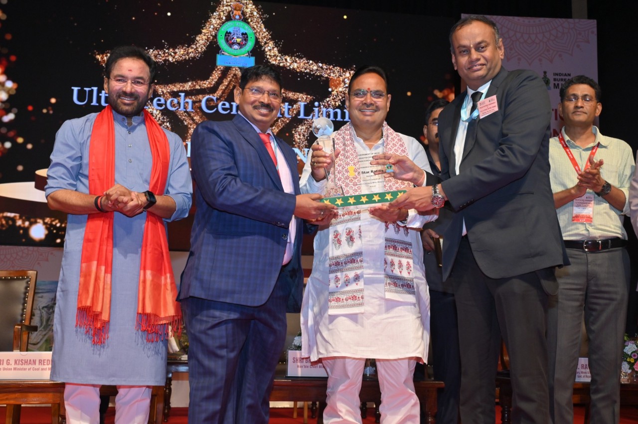 UltraTech’s mine awarded India’s first ever 7-star rating for a limestone mine