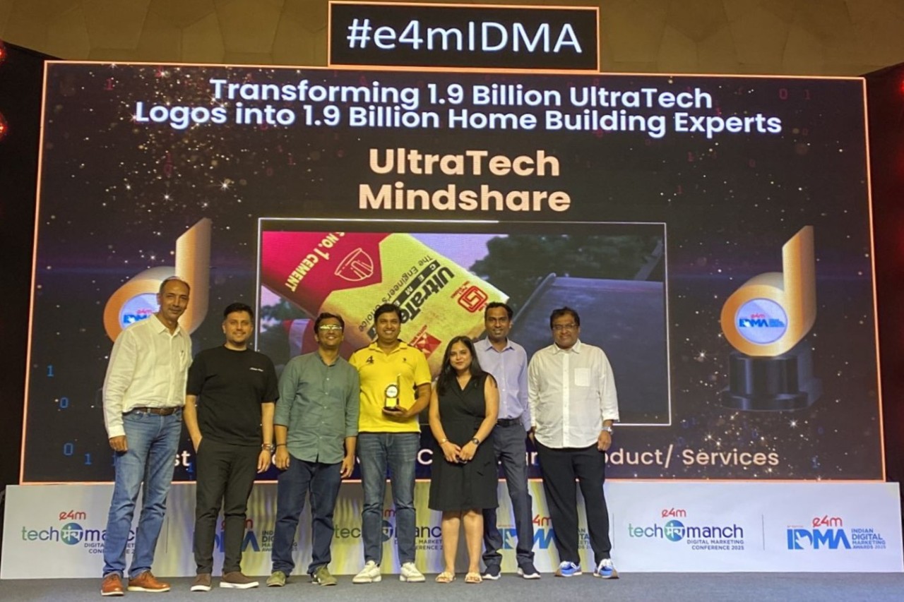 UltraTech bags six awards at e4m Indian Digital Marketing Awards 2025