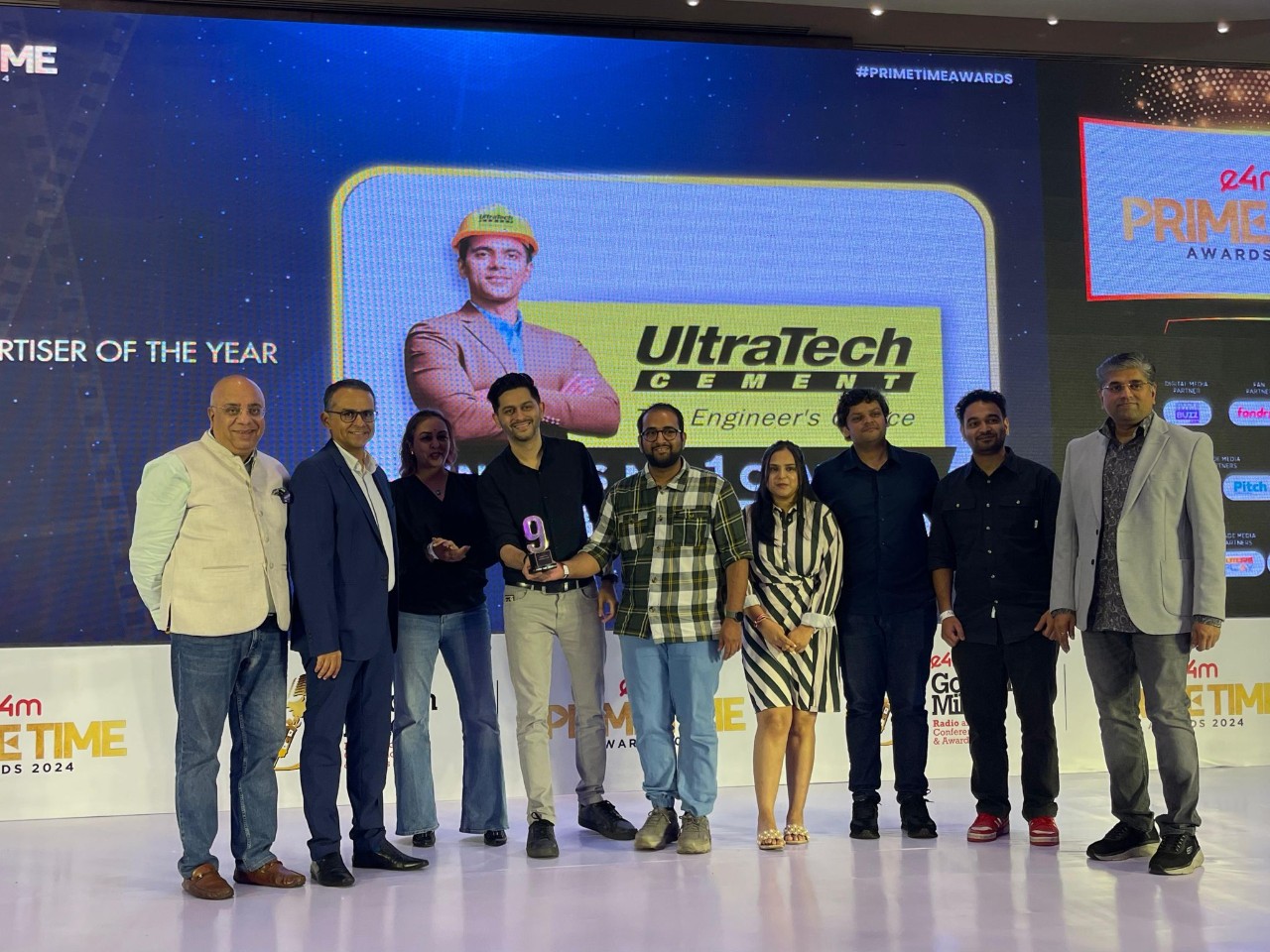 UltraTech Named ‘Advertiser of the Year’ at e4m Prime Time Awards 2025