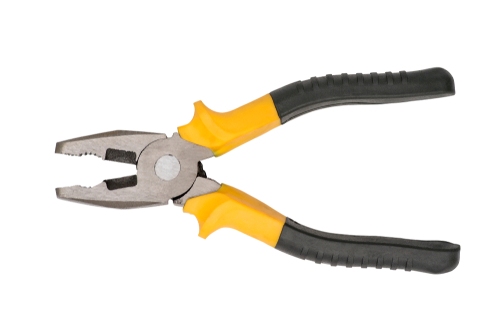 A pair of pliers with yellow and black handles | Ultratech