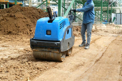 Compaction of Soil Using Roller | UltraTech Cement