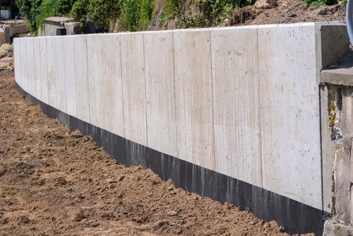 Reinforced Concrete Cantilever Walls