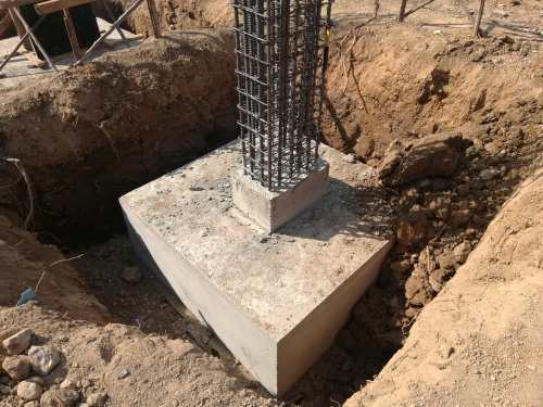Stepped Footing Foundation | UltraTech Cement