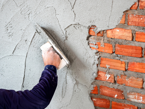 Plastering a Wall