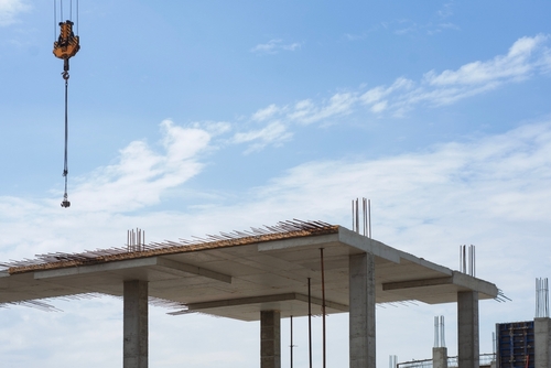 Construction site with crane hook | Ultratech