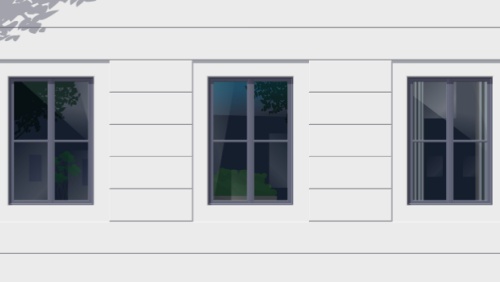 Modern home exterior with large windows | Ultratech