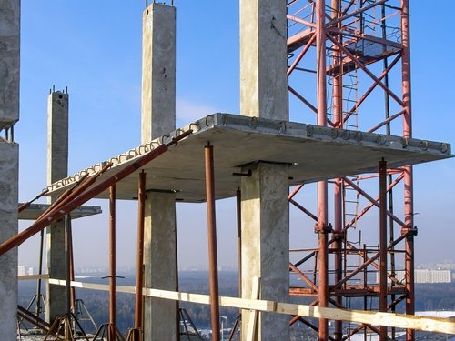 Precast concrete beams and columns