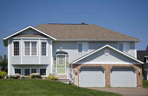 Split Level home in a residential district.