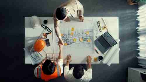 Construction Site Management Plan Blueprint | UltraTech