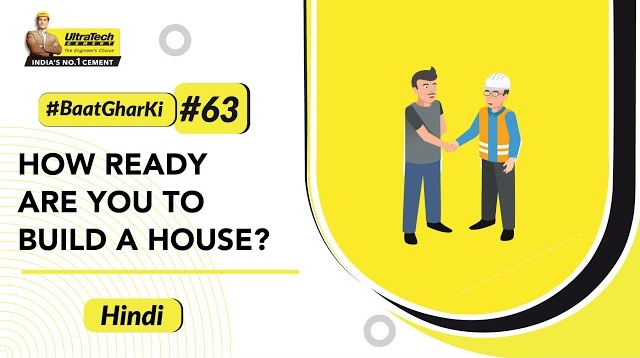 House floor construction plan | UltraTech Cement