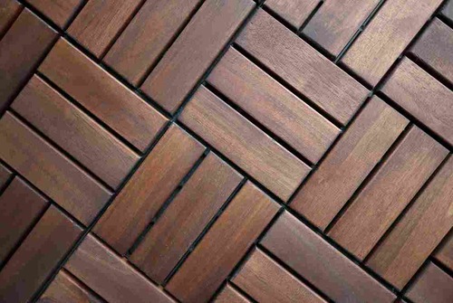 Brown Wooden Decking Tiles | UltraTech Cement