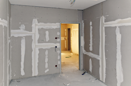 Gypsum Partition Walls