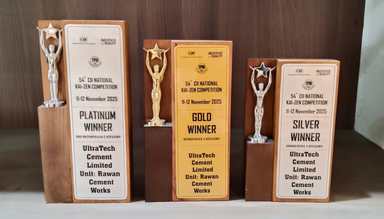 Rawan Cement Works wins big at 54th CII National Kaizen Competition 2025