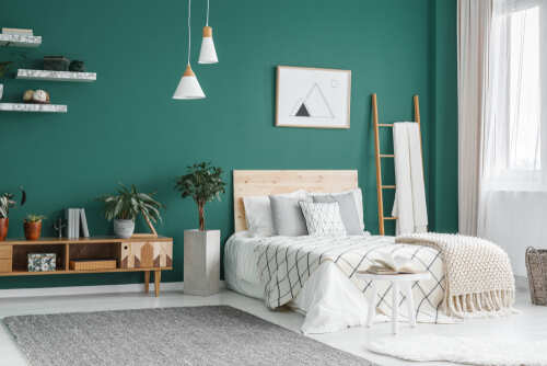Bedroom vastu ke liye nature green colour design | UltraTech