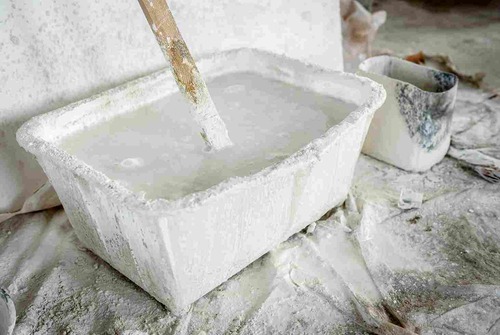 निर्माण कार्य में चूने का गारा | अल्ट्राटेक