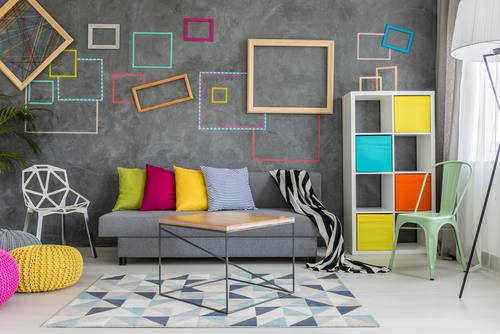 Aadhunik living room | UltraTech
