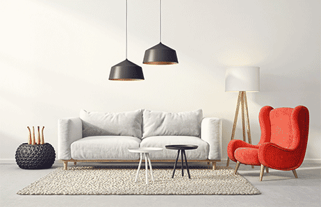 लिविंग रूम का फर्नीचर वास्तु  | अल्ट्राटेक