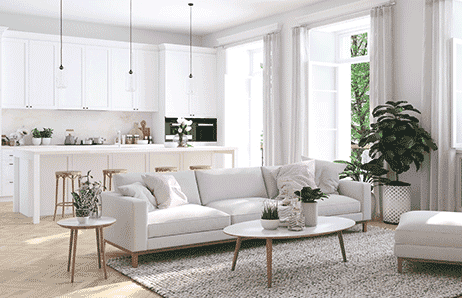 Saja Hua Living Room Ka Interior | UltraTech