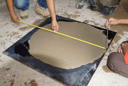 concrete flow table parikshan | UltraTech