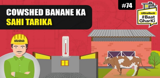 कैटलशेड बनाने की जरूरी बातें जाने | Cattleshed Banane Ki Zaroori Baatein jane |अल्ट्राटेक #बातघरकी