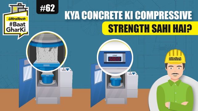 कंक्रीट कंप्रेसिव स्ट्रेंथ टेस्ट