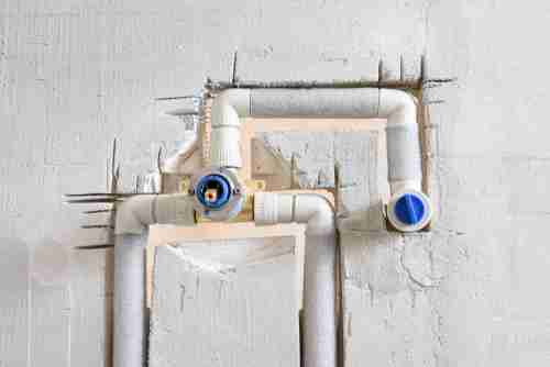 Concealed pipe fitting in the wall  | UltraTech