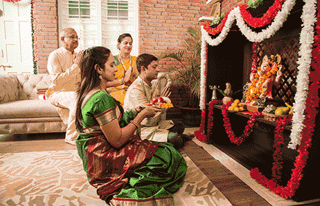 Poojesathi shaant kopryasah room | UltraTech