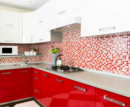 Laal kitchen design for vastu | UltraTech