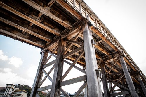 Vertical Bracing System Visible On Bridge Construction | UltraTech