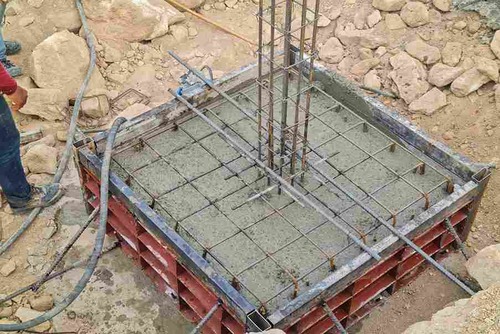 RCC Footing Construction | UltraTech Cement