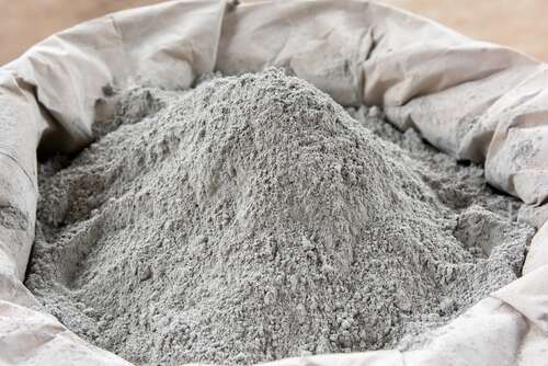 Cement powder in bag package