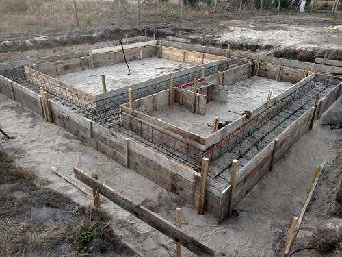 Wooden Formwork for a Strong Concrete Strip Foundation | UltraTech